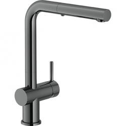 Bateria FRANKE ACTIVE PLUS SM PULL-OUT CZARNY CHROM 115.0524.925